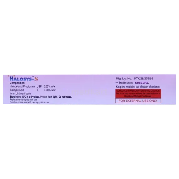 halosys s ointment 15 gm